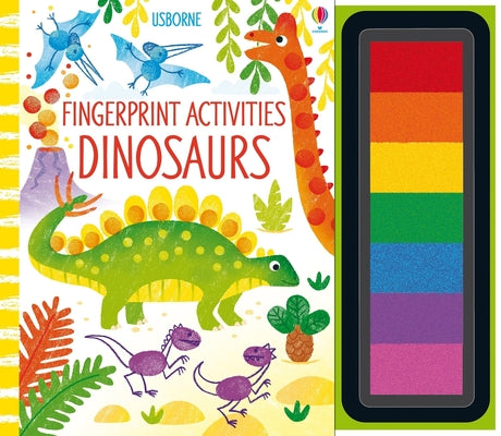 Cover Image for Fingerprint Activities Dinosaurs [With Paint] -- Fiona Watt, Spiral