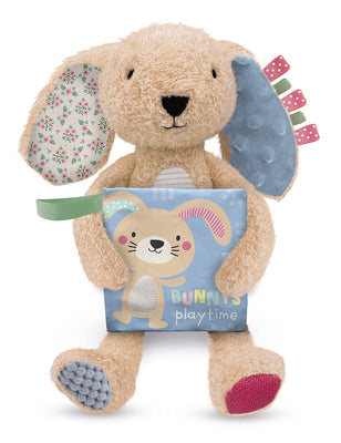 Cover Image for Sensory Snuggables Medium Plush Rabbit with Cloth Book -- Make Believe Ideas, Other