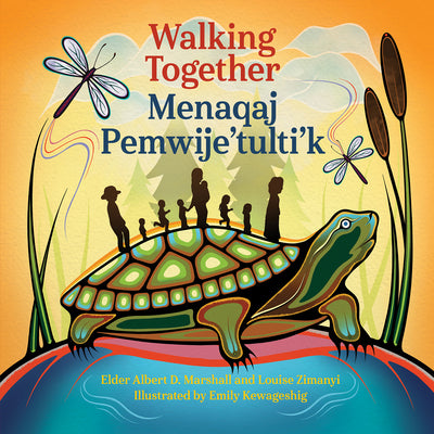 Cover Image for Walking Together / Menaqaj Pemwije'tulti'k -- Albert D. Marshall, Hardcover