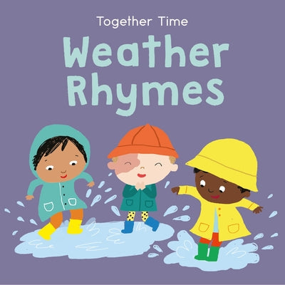 Cover Image for Weather Rhymes -- Child's Play, Board Books