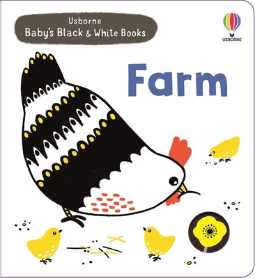 Cover Image for Baby's Black and White Books Farm -- Mary Cartwright, Board Books