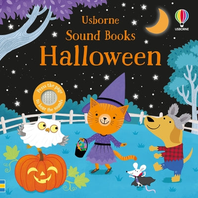 Cover Image for Halloween Sound Book: A Halloween Book for Kids -- Sam Taplin, Board Books
