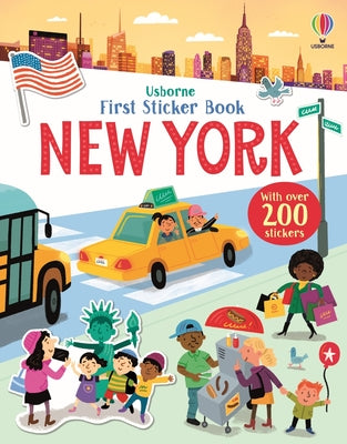 Cover Image for First Sticker Book New York -- James MacLaine, Paperback