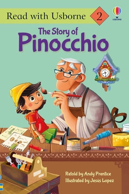 Cover Image for The Story of Pinocchio (Read with Usborne) -- Andy Prentice, Paperback
