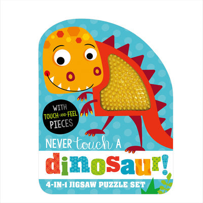 Never Touch a Dinosaur Jigsaw Puzzle Set -- Make Believe Ideas, Other