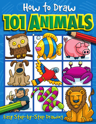 Cover Image for How to Draw 101 Animals -- Barry Green, Paperback