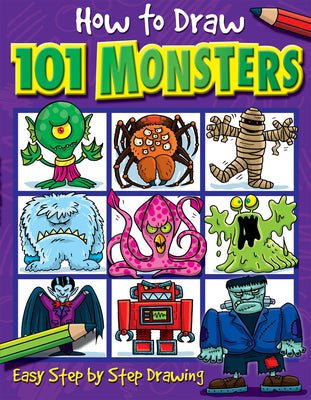 Cover Image for How to Draw 101 Monsters -- Barry Green, Paperback