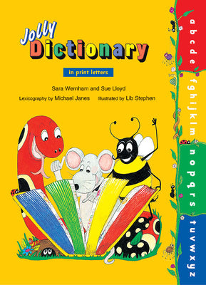 Cover Image for Jolly Dictionary: In Print Letters (American English Edition) -- Sara Wernham, Hardcover