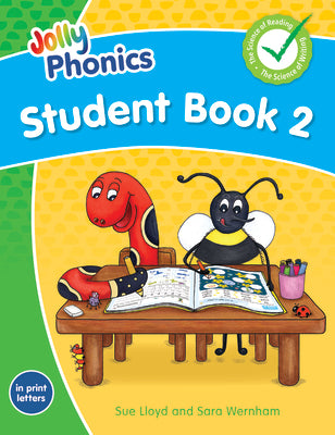 Cover Image for Jolly Phonics Student Book 2: In Print Letters (American English Edition) -- Sue Lloyd, Paperback