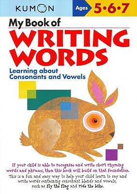 Cover Image for Kumon My Book of Writing Words -- Kumon Publishing, Paperback