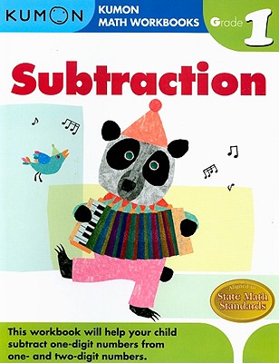 Cover Image for Kumon Grade 1 Subtraction -- Michiko Tachimoto, Paperback