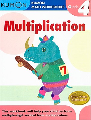 Cover Image for Kumon Grade 4 Multiplication -- Michiko Tachimoto, Paperback