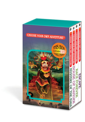 Cover Image for Choose Your Own Adventure 4-Book Boxed Set #2 (Mystery of the Maya, House of Danger, Race Forever, Escape) -- R. a. Montgomery, Boxed Set