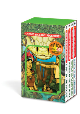 Cover Image for Choose Your Own Adventure 4-Book Boxed Set #3 (Lost on the Amazon, Prisoner of the Ant People, Trouble on Planet Earth, War with the Evil Power Master -- R. a. Montgomery, Boxed Set
