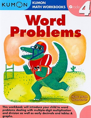 Cover Image for Kumon Grade 4 Word Problems -- Kumon Publishing, Paperback