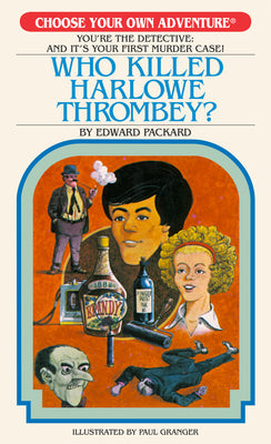 Cover Image for Who Killed Harlowe Thrombey? -- Edward Packard, Paperback