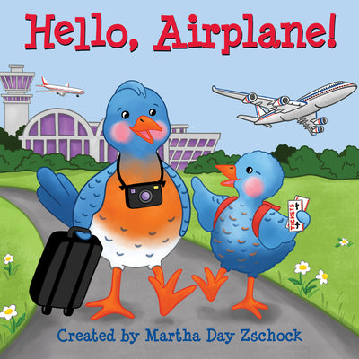 Cover Image for Hello, Airplane! -- Martha Day Zschock, Board Books