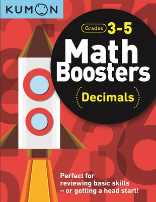 Cover Image for Kumon Math Boosters: Decimals -- Kumon Publishing North America Kumon, Paperback