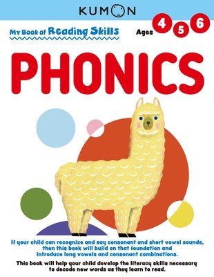Cover Image for Kumon My Bk of Reading Skills: Phonics -- Kumon Publishing, Paperback