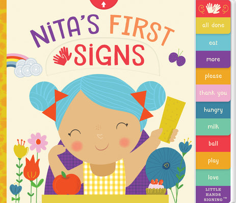 Cover Image for Nita's First Signs: An Interactive ASL Board Book -- Kathy MacMillan, Board Books