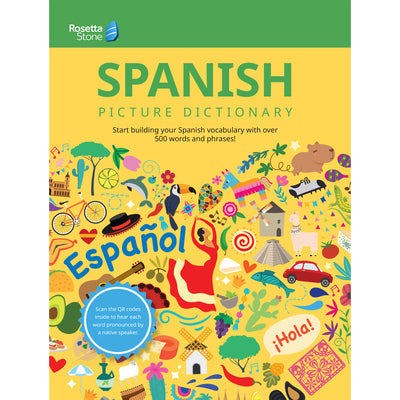 Cover Image for Rosetta Stone Spanish Picture Dictionary -- Rosetta Stone, Paperback