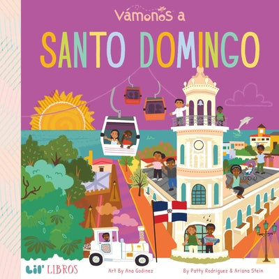 Cover Image for Vámonos: Santo Domingo (Bilingual: English/Spanish) -- Patty Rodriguez, Board Books