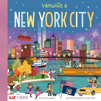 Cover Image for Vámonos: New York City (Bilingual: English/Spanish) -- Patty Rodriguez, Board Books