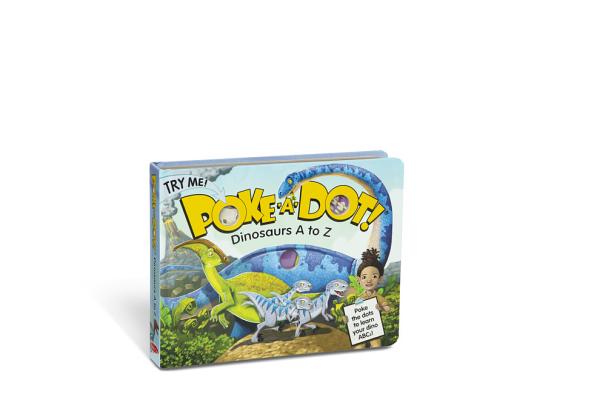 Cover Image for Poke-A-Dot: Dinosaurs A to Z -- Melissa & Doug, Board Books