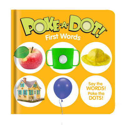 Cover Image for Poke-A-Dot: First Words -- Melissa & Doug, Board Books
