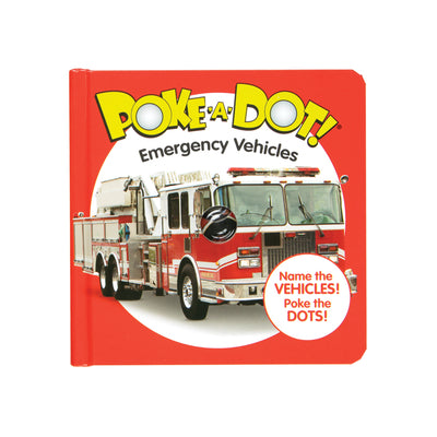 Cover Image for Poke-A-Dot: Emergency Vehicles -- Melissa & Doug, Board Books