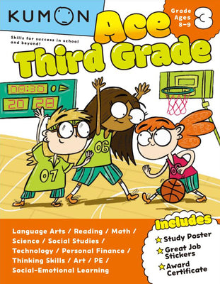 Cover Image for Kumon Ace Third Grade -- Kumon, Paperback
