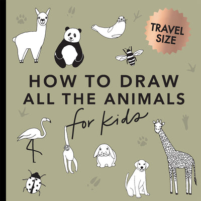 Cover Image for All the Animals: How to Draw Books for Kids with Dogs, Cats, Lions, Dolphins, and More (Easter Basket Stuffers for Kids) -- Alli Koch, Paperback