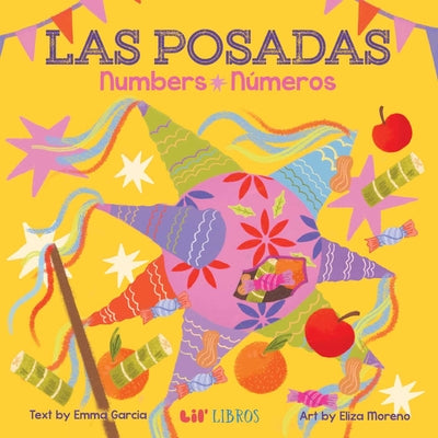 Cover Image for Las Posadas: Numbers / Números (Bilingual: English/Spanish) -- Emma Garcia, Board Books