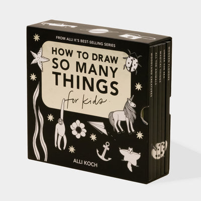 Cover Image for So Many Things: A Box Set of 5 How-To-Draw Books for Kids -- Alli Koch, Paperback