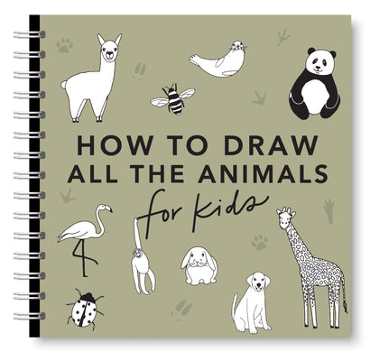 Cover Image for All the Animals: How to Draw Books for Kids with Dogs, Cats, Lions, Dolphins, and More -- Alli Koch, Paperback