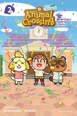 Cover Image for Animal Crossing: New Horizons, Vol. 2: Deserted Island Diary -- Kokonasu Rumba, Paperback