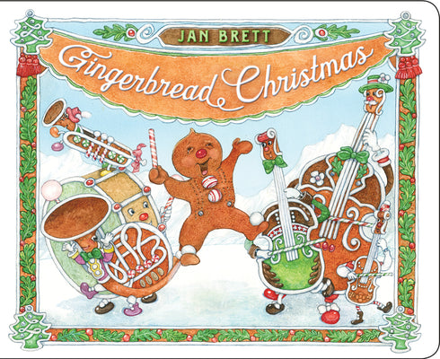 Cover Image for Gingerbread Christmas -- Jan Brett, Board Books