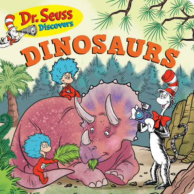 Cover Image for Dr. Seuss Discovers: Dinosaurs -- Dr Seuss, Board Books