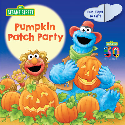 Cover Image for Pumpkin Patch Party (Sesame Street): A Lift-The-Flap Board Book -- Stephanie St Pierre, Board Books