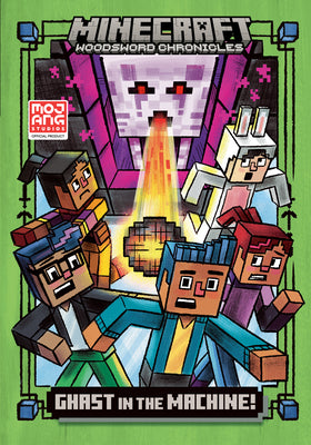 Cover Image for Ghast in the Machine! (Minecraft Woodsword Chronicles #4) -- Nick Eliopulos, Hardcover