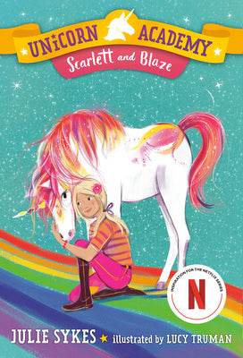 Cover Image for Unicorn Academy #2: Scarlett and Blaze -- Julie Sykes, Paperback