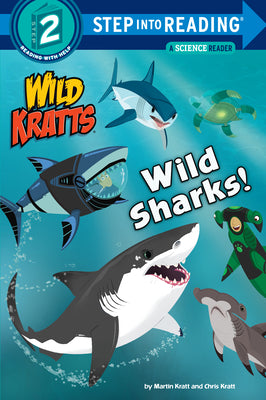 Cover Image for Wild Sharks! (Wild Kratts) -- Martin Kratt, Paperback