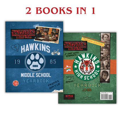Cover Image for Hawkins Middle School Yearbook/Hawkins High School Yearbook (Stranger Things) -- Matthew J. Gilbert, Hardcover