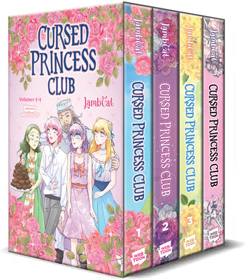 Cover Image for Cursed Princess Club Box Set (Volumes 1-4) -- Lambcat, Paperback