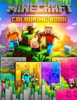 Cover Image for Minecraft Coloring Book: Fun & Creative Activity Book for Young Gamers! -- Edward Noto, Paperback