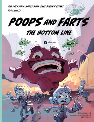 Cover Image for Poops and Farts: The Bottom Line -- Stepanka Sekaninova, Hardcover