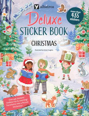 Cover Image for Deluxe Sticker Book: Christmas -- Joli Hannah, Paperback