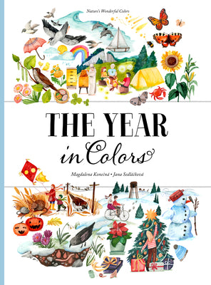 Cover Image for The Year in Colors -- Jana Sedlackova, Hardcover