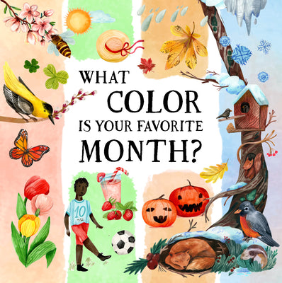 Cover Image for What Color Is Your Favorite Month? -- Stepanka Sekaninova, Board Books