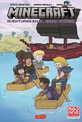 Cover Image for Minecraft Oficial: Aventuras En El Reino Eterno (Cómic) (Official Minecraft: Adv: (Official Minecraft: Adventures in the Eternal Realm (Comic Book) - -- Sfé R. Monster, Paperback